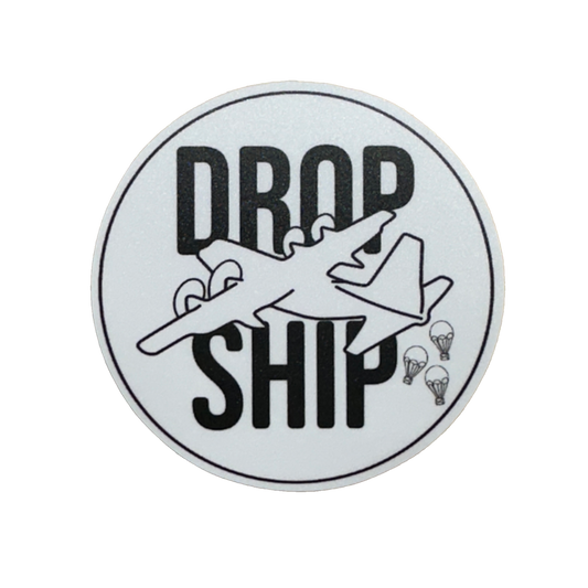 Dropship Disc Golf 2" Matte Sticker