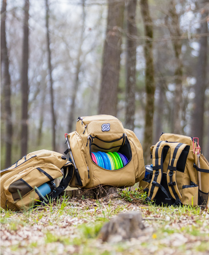 Discology Disc Golf OG V2 Disc Golf Bag - Coyote Tan