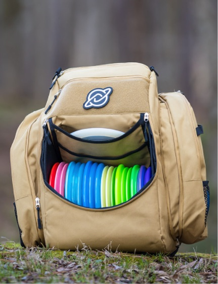 Discology Disc Golf OG V2 Disc Golf Bag - Coyote Tan